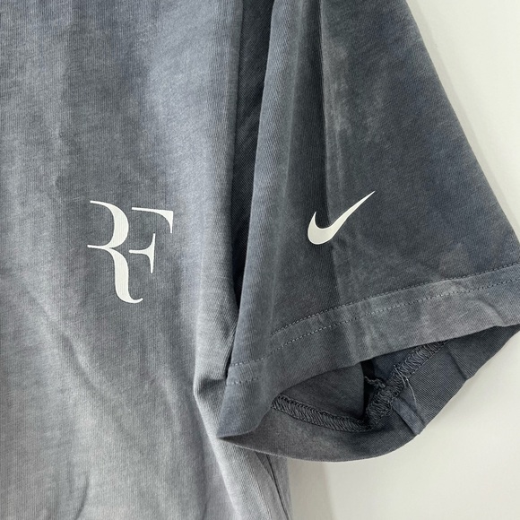 ROGER FEDERER V-neck Nike T-shirt regular FIT gradient unisex - Picture 4 of 9